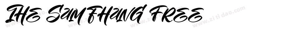 The Samfhang Free字体转换